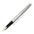 PARKER パーカー 万年筆 #75 プラスヴァンドーム シルバー エコセー フラットトップ