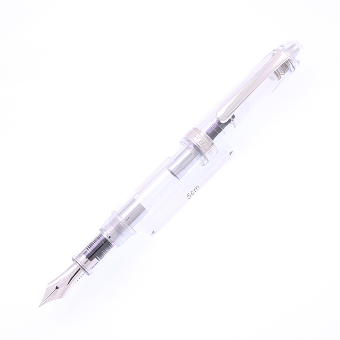 中古)PLATINUM プラチナ 万年筆 #3776 センチュリー 忍野 細字