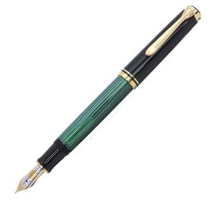 Pelikan ペリカン 万年筆 スーベレーン M800 緑縞 M メイン