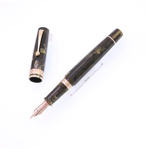 万年筆 パラゴン シャフトグリーン ローズゴールドトリム 14K/M