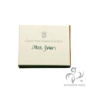 GRAF VON FABER-CASTELL グラフフォンファーバーカステル カートリッジインク モスグリーン (6本入) メイン