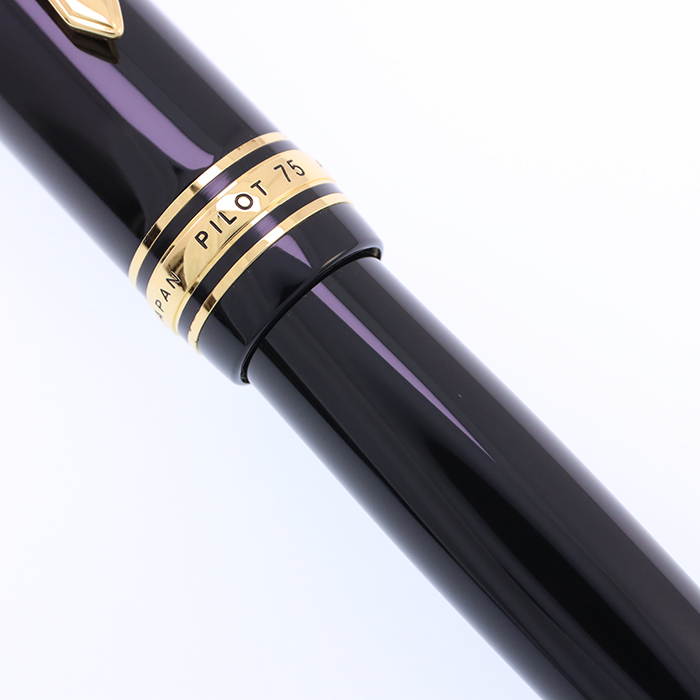 中古)PILOT パイロット 万年筆 創立75周年記念 パイロット75 中字