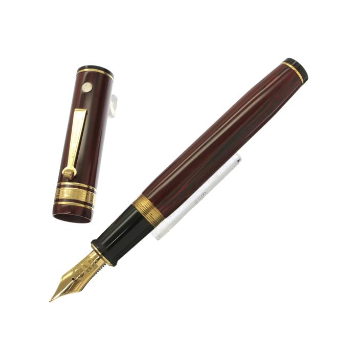 WAHL EVERSHARP エバーシャープ 万年筆 デコバンド エボナイト ローズウッド/ゴールド