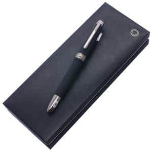 MONTBLANC モンブラン 万年筆 マイスターシュテュック #145 ウルトラブラック クラシック M ブラック メイン