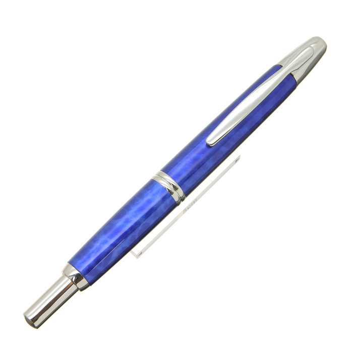 キャップレス　万年筆　ブルー 詳細ページ | 万年筆 ボールペンなど高級筆記具の販売・買取