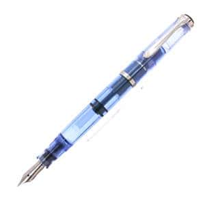 Pelikan ペリカン 万年筆 クラシック M205 デモンストレーター ブルー F (2016年限定品) メイン