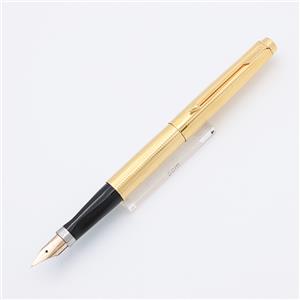 PARKER パーカー 万年筆 #75 インシグニア 14KGF フラットトップ 0メモリ M メイン