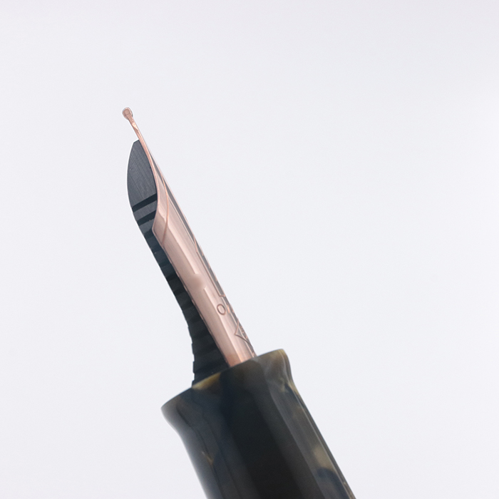 新品)OMAS オマス 万年筆 パラゴン シャフトグリーン ローズゴールド