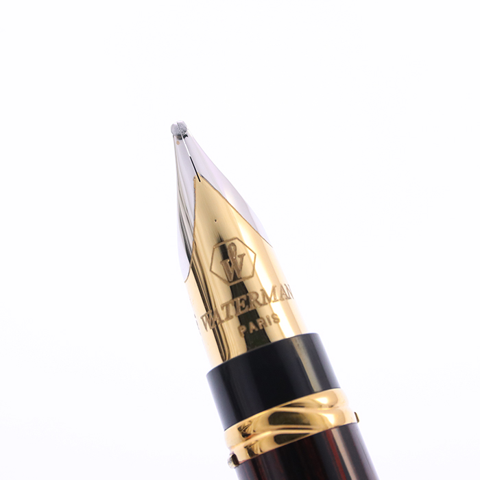 ウォーターマン リエゾン エボナイト 万年筆 ボールペン 2本セット 中古)WATERMAN ウォーターマン 万年筆 リエゾン エボナイト