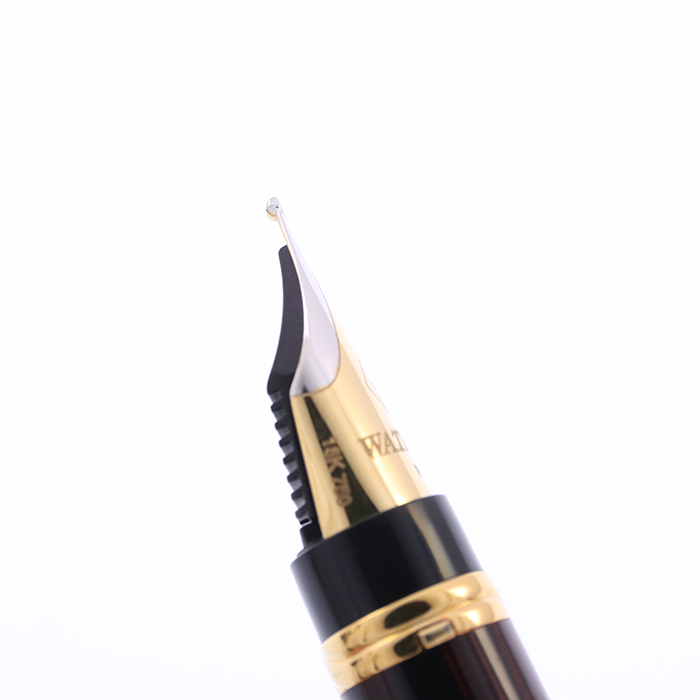 ウォーターマン リエゾン エボナイト 万年筆 Orange/Black 中古)WATERMAN ウォーターマン 万年筆 リエゾン エボナイト