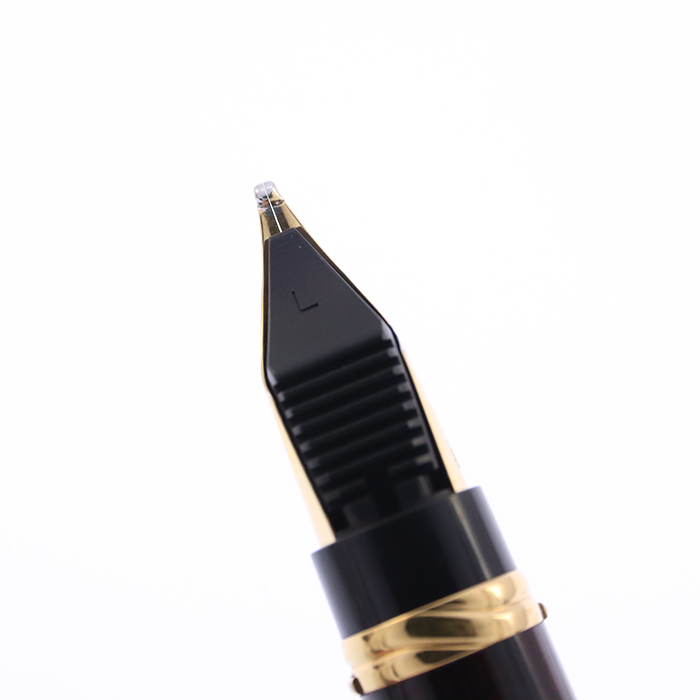 中古)WATERMAN ウォーターマン 万年筆 リエゾン エボナイト ブラウン