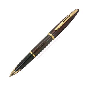 WATERMAN ウォーターマン 万年筆 カレン アンバー シマーGT F メイン