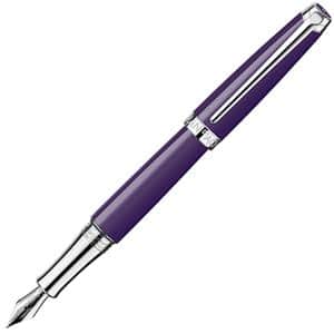 CARAN d'ACHE カランダッシュ 万年筆 レマンコレクション ライラック ロジウムプレート メイン