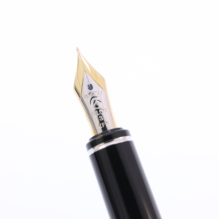 中古)PILOT パイロット 万年筆 グランセNC スターリングシルバー