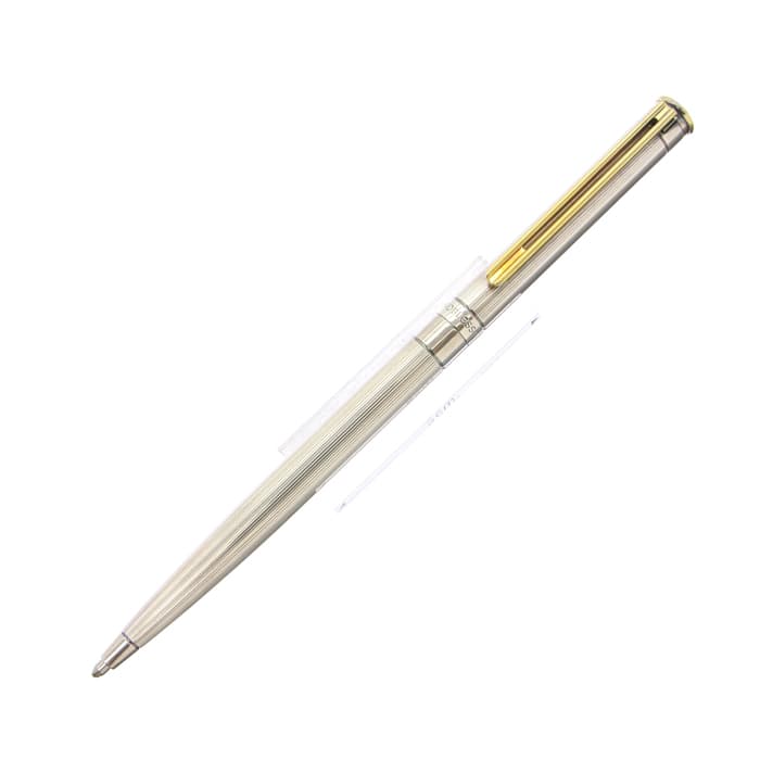 中古)MONTBLANC モンブラン ボールペン ノブレス シルバープレート