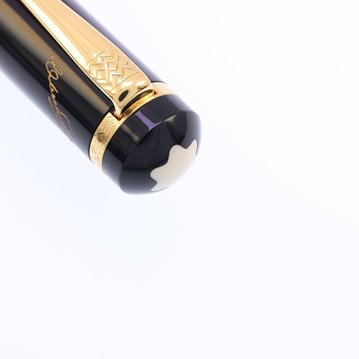 万年筆 MONTBLANC モンブラン  作家シリーズ1997 ドストエフスキー 中古)MONTBLANC モンブラン ローラーボール 作家シリーズ1997
