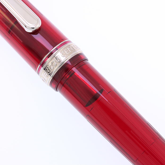 中古)PLATINUM プラチナ 万年筆 #3776 センチュリー 富士旬景 春暁