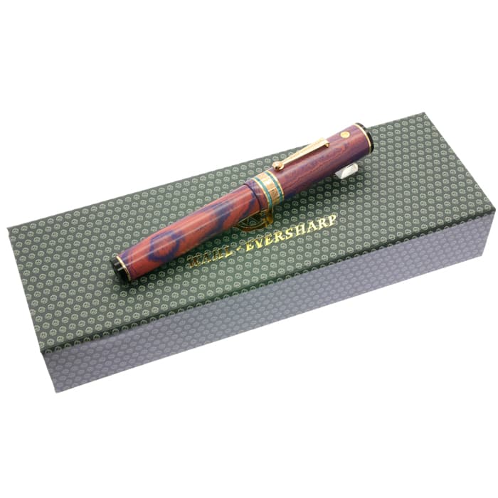中古)WAHL EVERSHARP エバーシャープ 万年筆 デコバンド ヴィンテージ