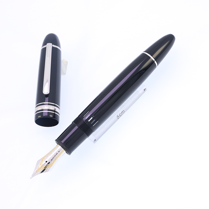 中古)MONTBLANC モンブラン 万年筆 マイスターシュテュック プラチナ  