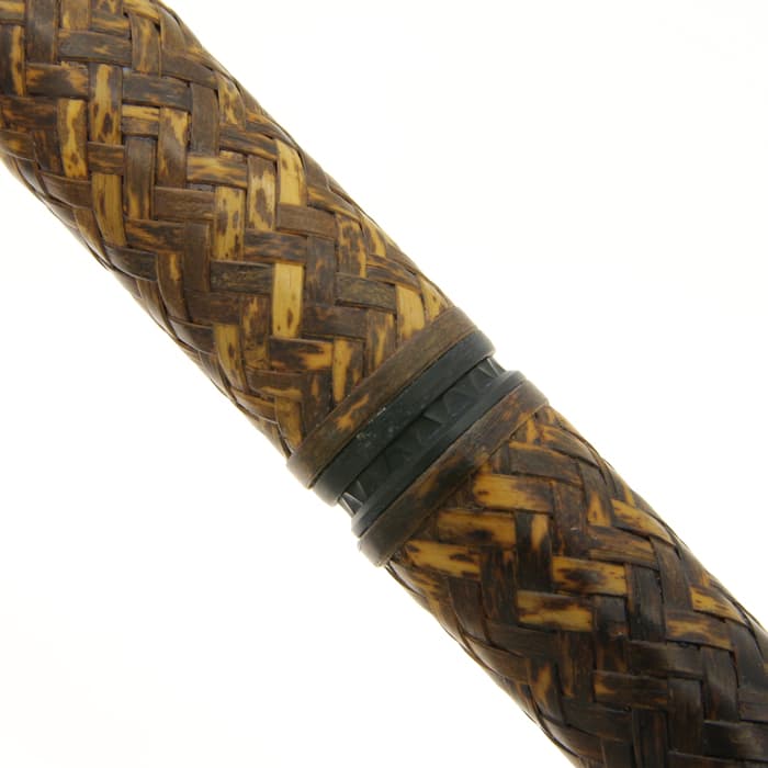 プラチナ万年筆 出雲竹編　 横網代　虎斑（とらふ） 18Kペン先 新品)PLATINUM プラチナ 万年筆 出雲 竹編み 横網代 #10 虎斑(トラフ