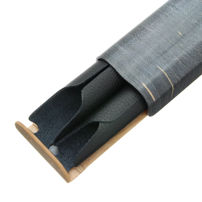 新品)STORIO ストーリオ ペンケース AvanWood 万年筆ケース 2本差し