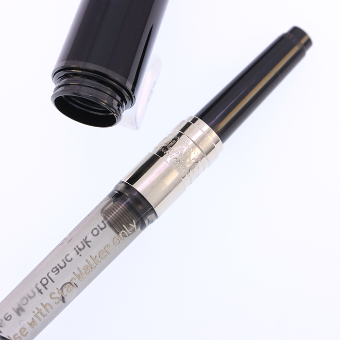 中古)MONTBLANC モンブラン 万年筆 スターウォーカー ブラックコスモス