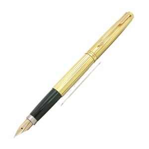 PARKER パーカー 万年筆 #75 プラスヴァンドーム ゴールド ゴドロン XF メイン