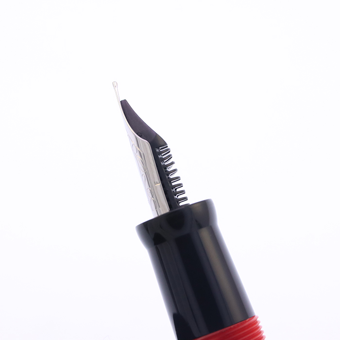 中古)DELTA デルタ 万年筆 ストーンコレクション レッド F（商品ID