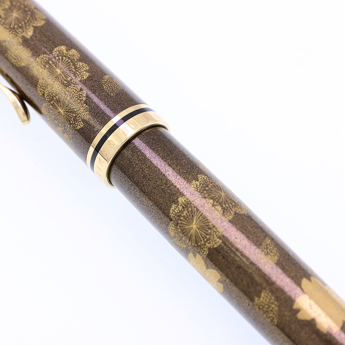 中古)Pelikan ペリカン 万年筆 リミテッドエディション M800 蒔絵 加賀