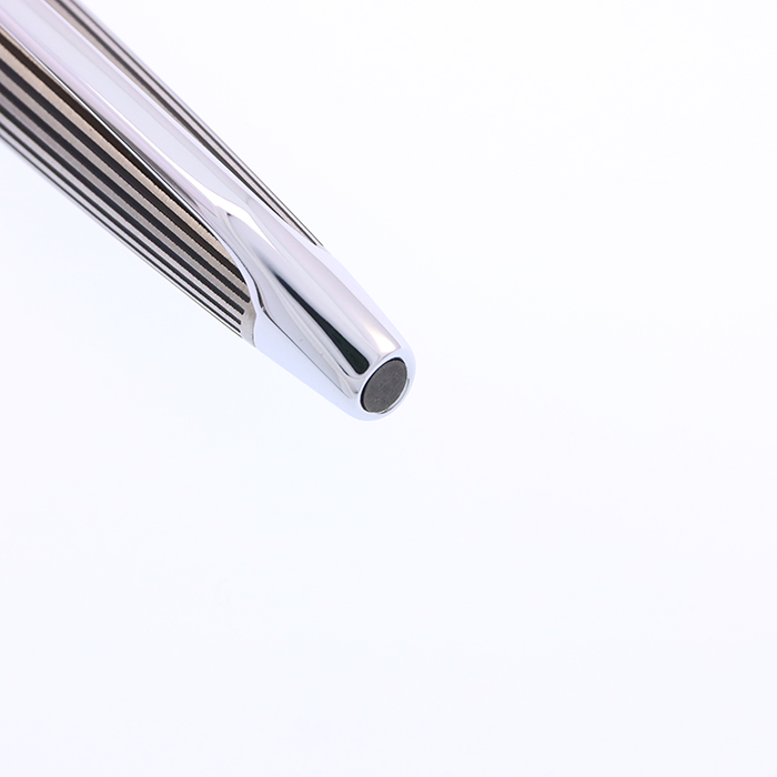 中古)PILOT パイロット 万年筆 ミュー ストライプ 細字（商品ID