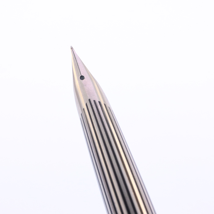 中古)PILOT パイロット 万年筆 ミュー ストライプ 細字（商品ID