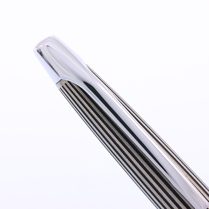 中古)PILOT パイロット 万年筆 ミュー ストライプ 細字（商品ID