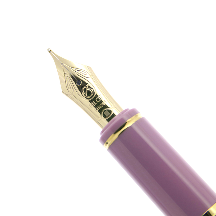 新品)PILOT パイロット 万年筆 グランセ マーブルバイオレット（商品ID