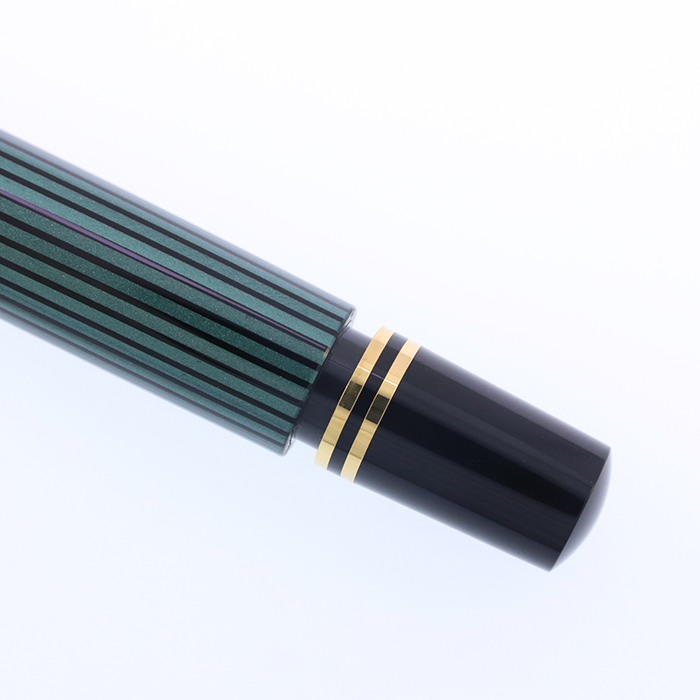 中古)Pelikan ペリカン 万年筆 スーベレーン M400 グリーンストライプ