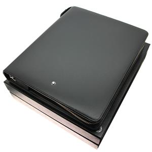 MONTBLANC モンブラン アクセサリ システム手帳 オルガナイザー マイスターシュテュック ラージサイズ ジッパー付 ブラック メイン