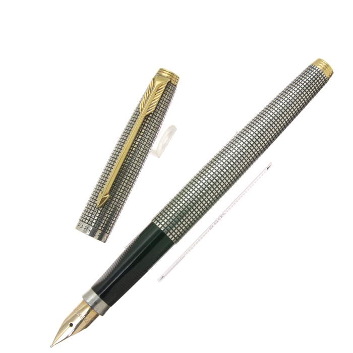 パーカー万年筆 シルバー刻印あり 文房具・事務用品