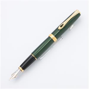 DIPLOMAT ディプロマット 万年筆 エクセレンス A2 エバーグリーン/ゴールド 14K/F メイン