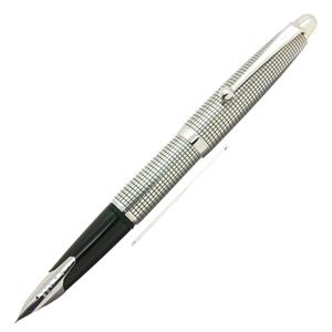 PILOT パイロット 万年筆 シルバーン 格子 細字 メイン