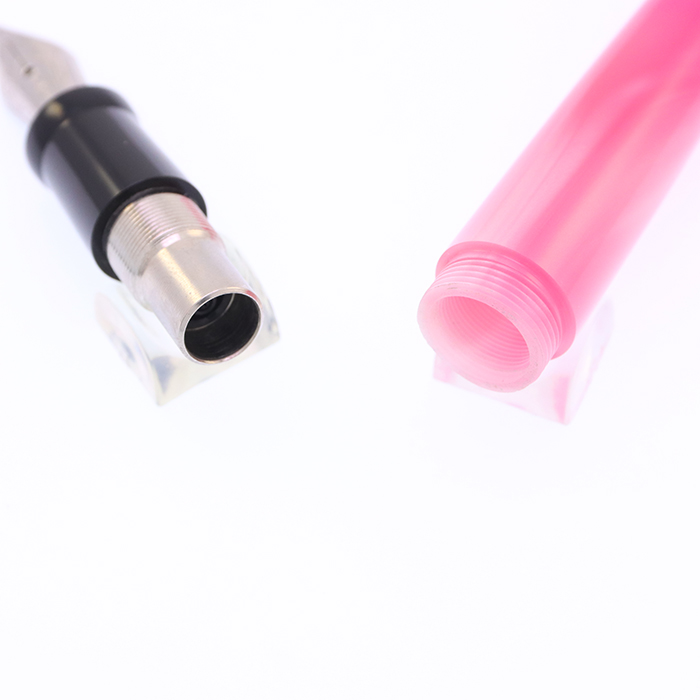 中古)DELTA デルタ 万年筆 ストーンコレクション ピンク F（商品ID