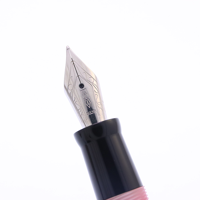 中古)DELTA デルタ 万年筆 ストーンコレクション ピンク F（商品ID