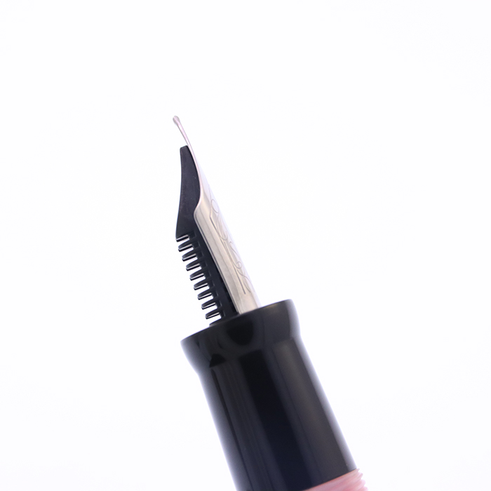 中古)DELTA デルタ 万年筆 ストーンコレクション ピンク F（商品ID