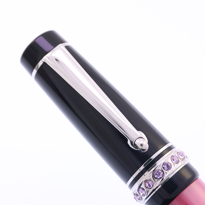 中古)DELTA デルタ 万年筆 ストーンコレクション ピンク F（商品ID