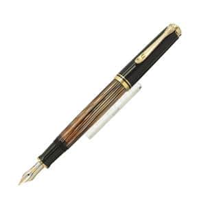 万年筆 スーベレーン M400 茶縞 F