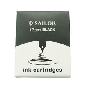 SAILOR セーラー カートリッジインク ブラック 12本入り メイン