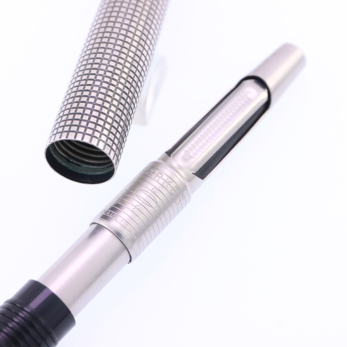 PARKER　パーカー　万年筆　750　シルバー 希少】PARKER パーカー 万年筆 シルバー - メルカリ
