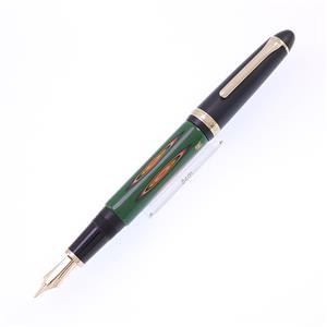 万年筆 清照漆芸 楕円 長刀研ぎ クロスエンペラー