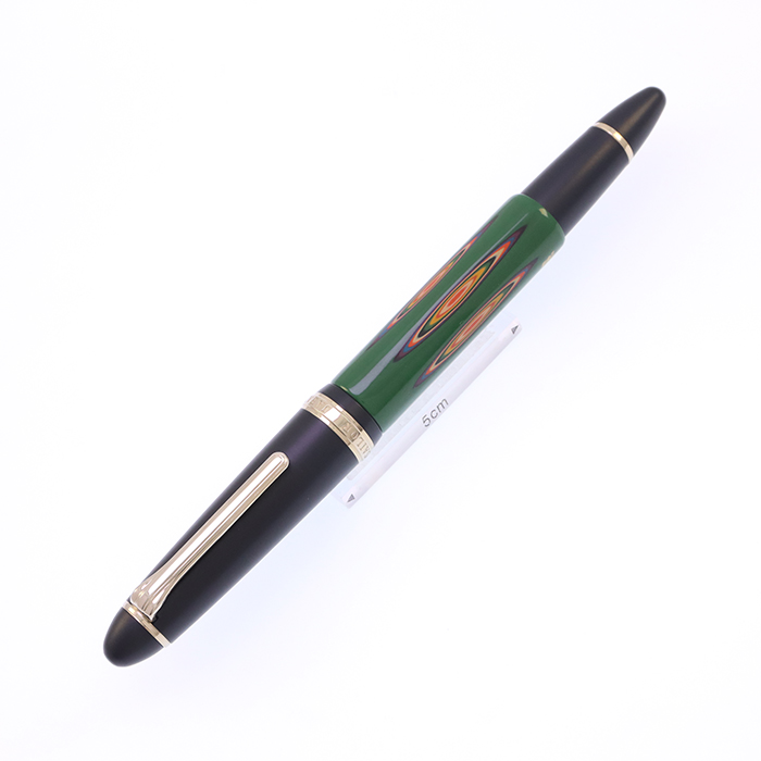 中古)SAILOR セーラー 万年筆 清照漆芸 楕円 長刀研ぎ クロス