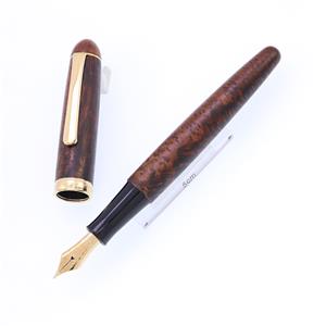 NAKAYA 中屋万年筆 万年筆 ブライヤーモデル 濃 軟中字 メイン