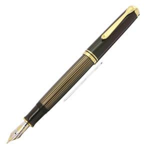 Pelikan ペリカン 万年筆 スーベレーン M800 ブラウンブラック F メイン