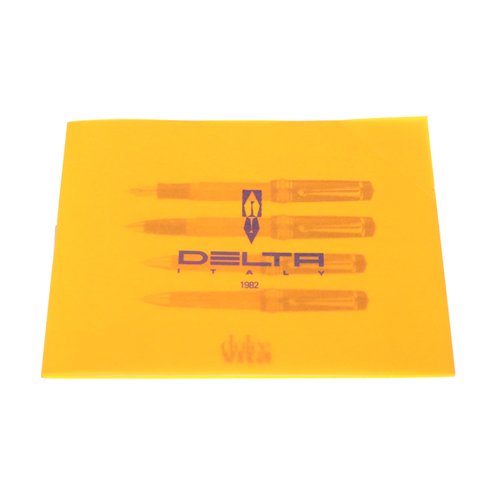 中古)DELTA デルタ 万年筆 ドルチェビータ スタウト 18K/F（商品